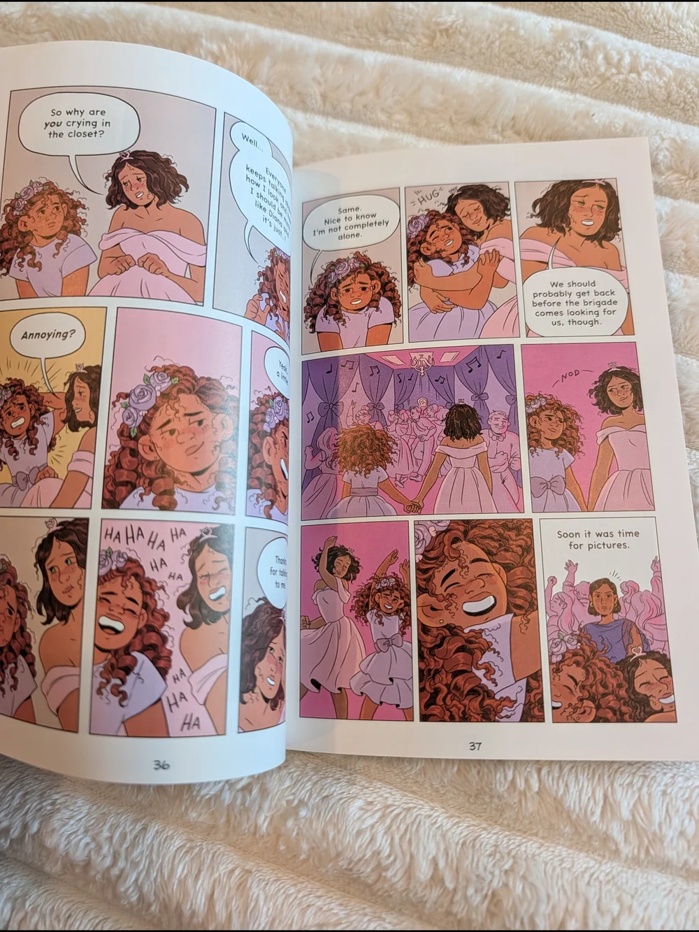 Frizzy by Claribel A. Ortega is a middle-grade graphic novel